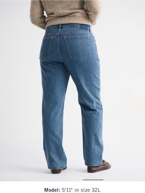 Abercrombie & Fitch Women’s Straight-Leg Jeans — curve love